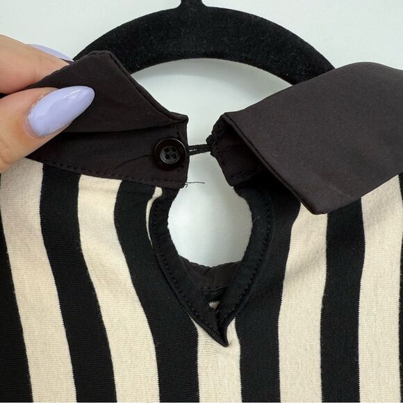 YIFUQUIN | Striped Collared Shirt - Picture 6 of 8